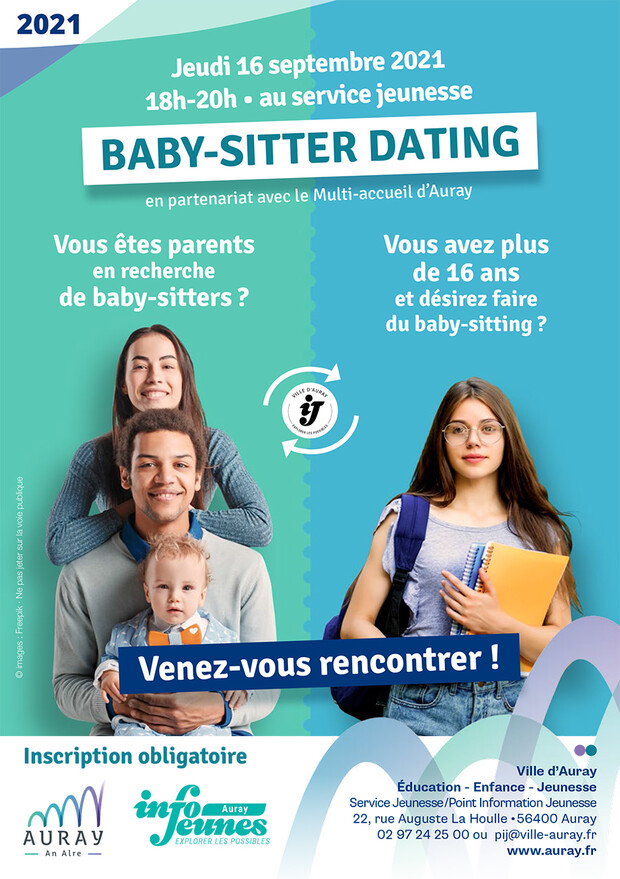 Auray : Affiche baby sitter dating