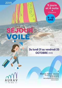 Auray : Une séjour voile vacances de la Toussaint Auray : Une séjour voile vacances de la Toussaint